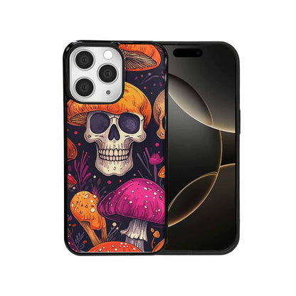 iPhone 15 Pro Max Case — Mushroom Skulls Custom, Custom Print Case Cover