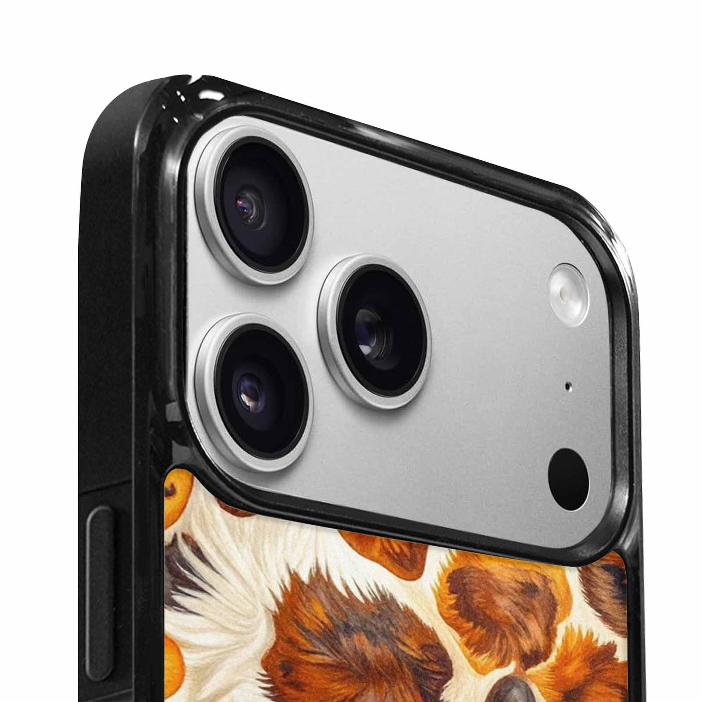 iPhone 17 Pro Max Case — Small Cow Animal Print Animal Print, Unique Phone Case Design
