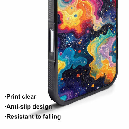iPhone 17 Air Case — Galaxy Art Colorful Cosmic Dust Galaxy, Custom Print Case Cover