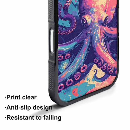 iPhone 17 Pro Max Case — Chrome Cryptid Folklore Original Art, Custom Print Case Cover