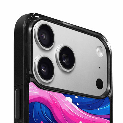 iPhone 17 Pro Max Case — Glossy Winter Wave Cartoon Cute, Custom Phone Case