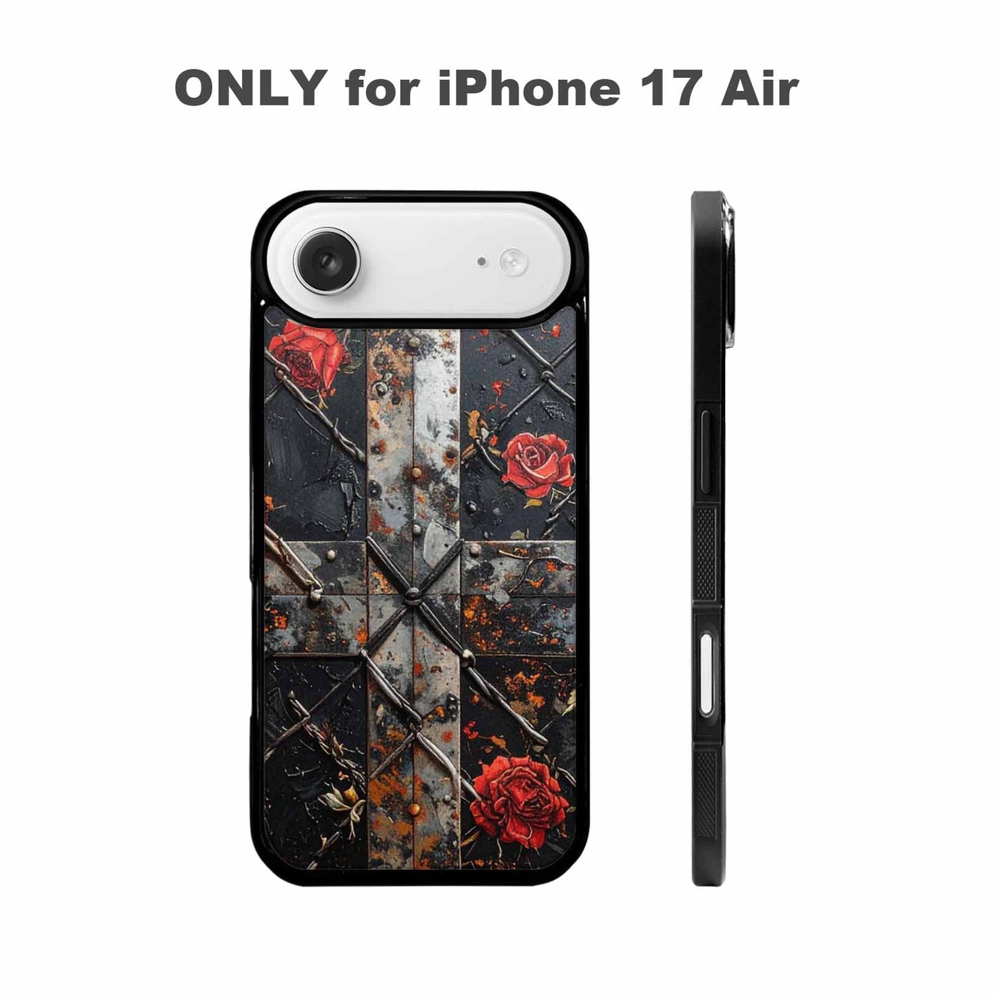 iPhone 17 Air Case — Small Barbed Wire And Chain Original, Custom Phone Case