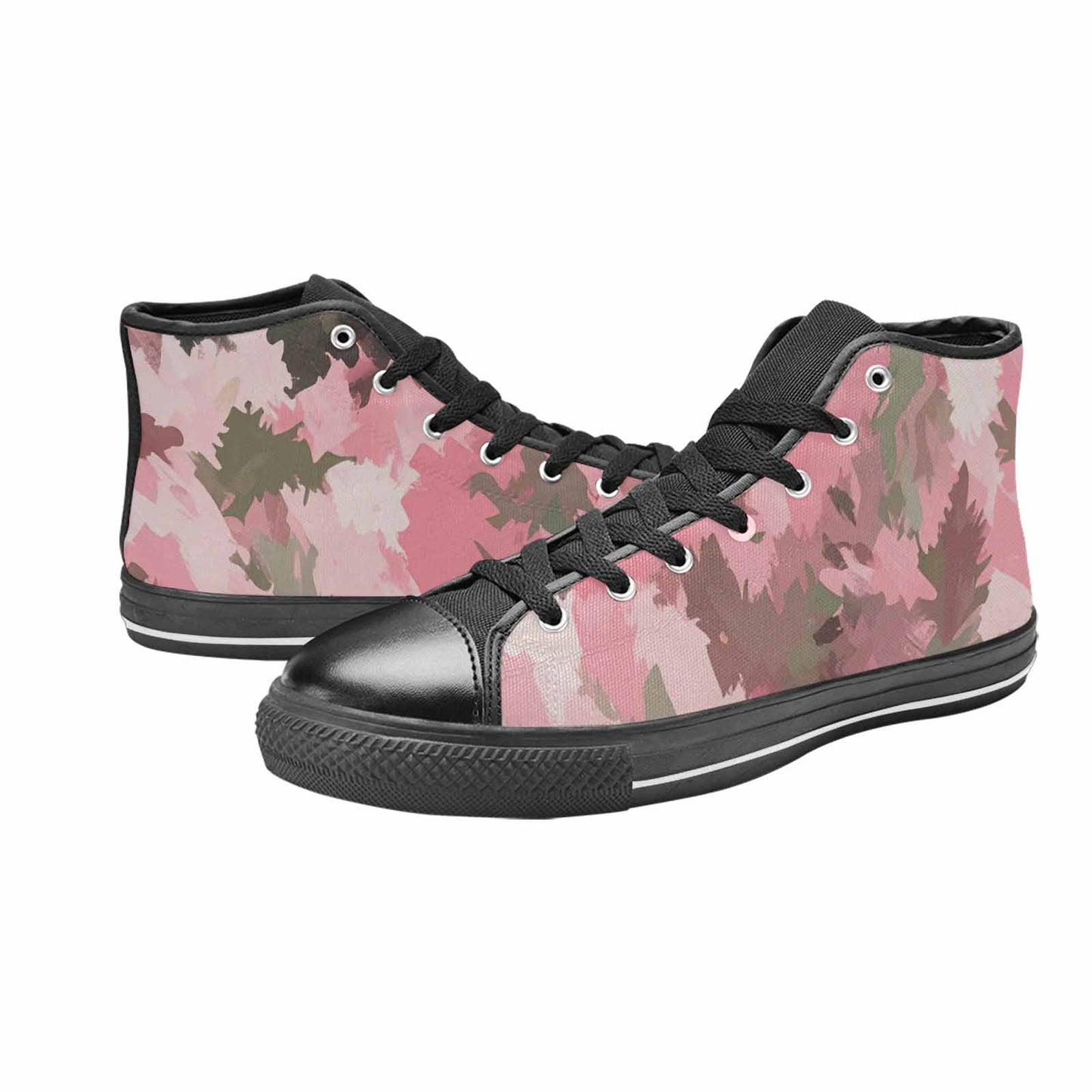 MEN'S Military Camouflage Blotch High Top Canvas Y2K Custom Sneakers