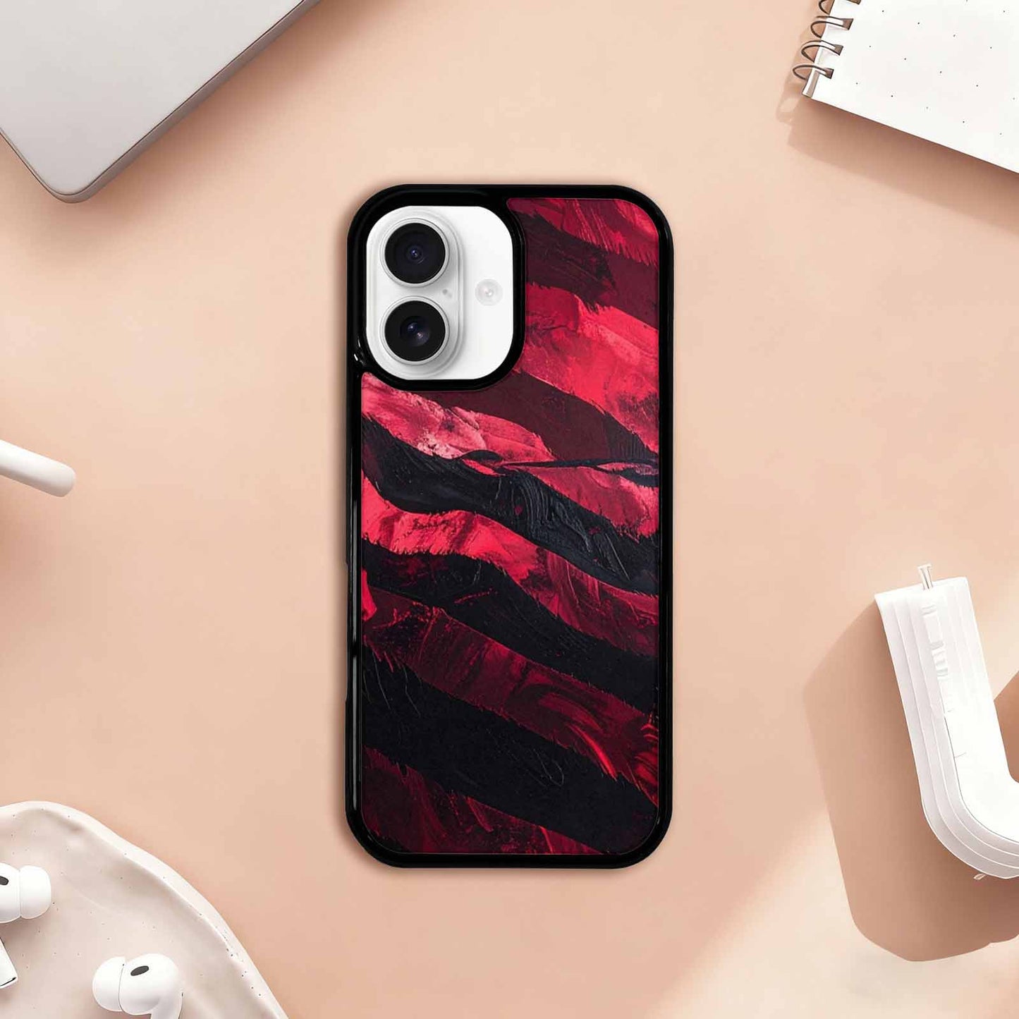 iPhone 17 Case — Seamless Tileable Pattern Of Animal Print, Custom Art Phone Cover