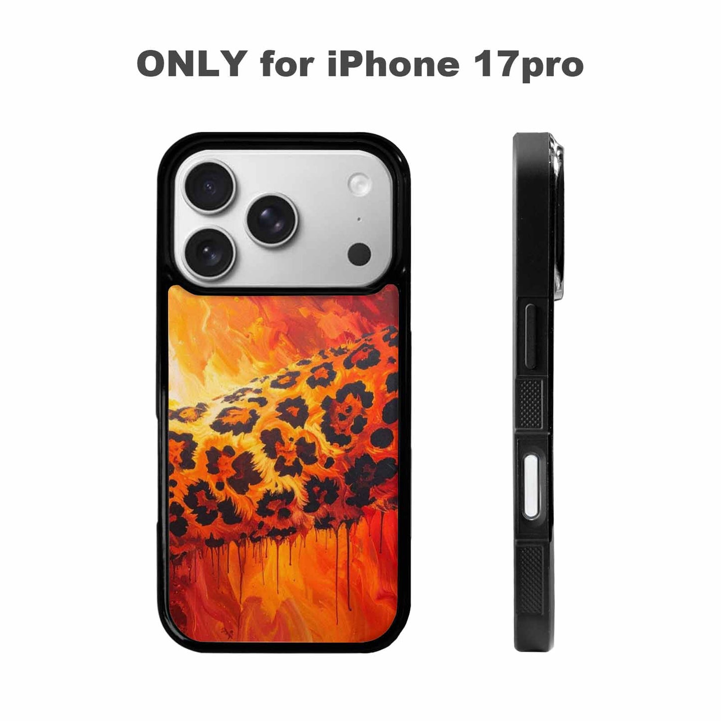 iPhone 17 Pro Case — Seamless Repeating Pattern Of Overlapping Animal, Custom Phone Case