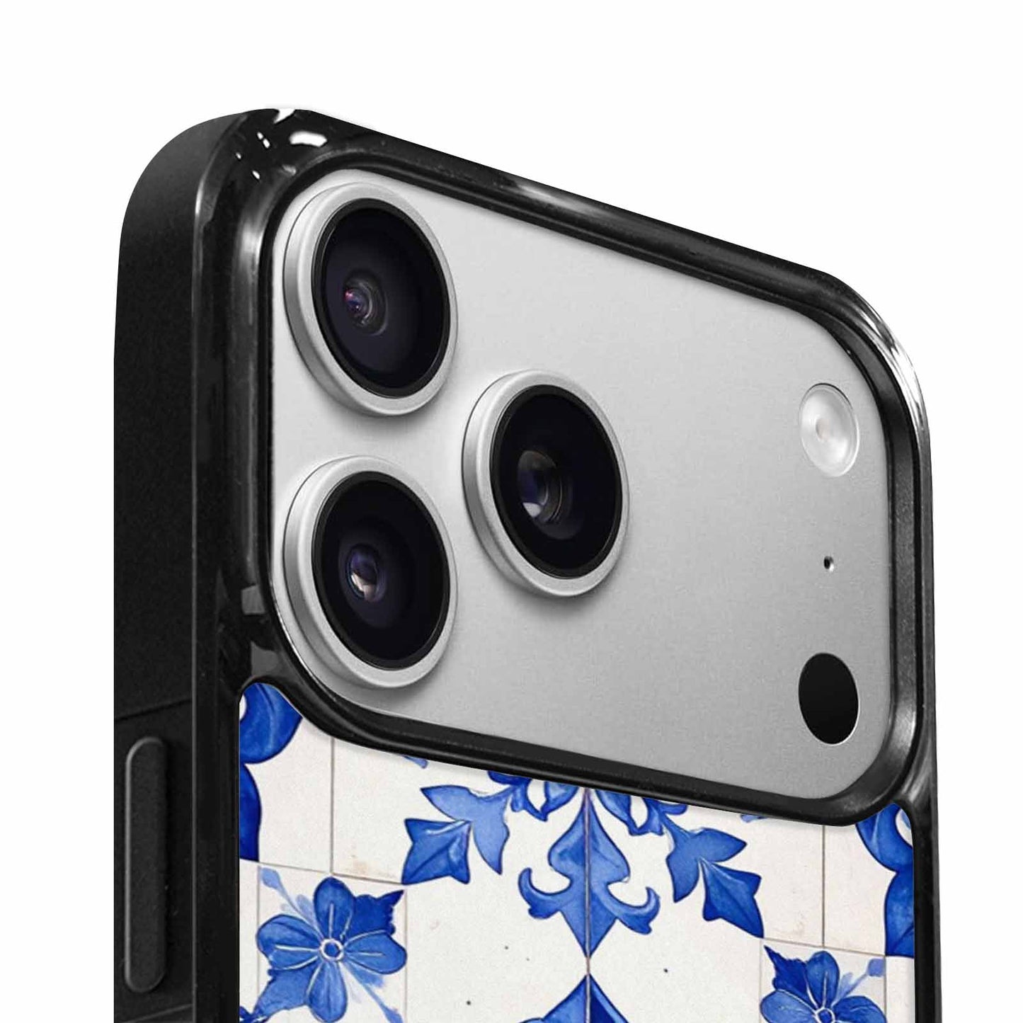 iPhone 17 Pro Case — Talavera Tile Floral, Custom Made Phone Cover