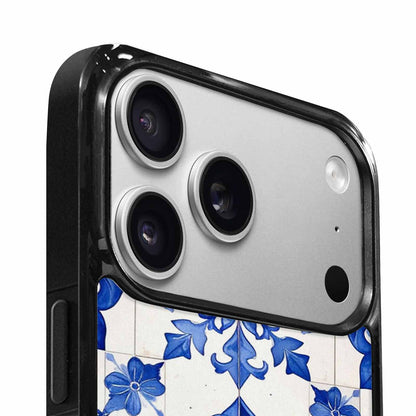 iPhone 17 Pro Case — Talavera Tile Floral, Custom Made Phone Cover