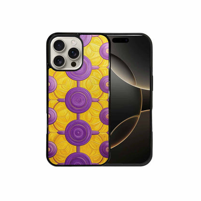 iPhone 16 Pro Max Case — Intersex Flag Color Theme Small Rainbow, Customized Protective Case