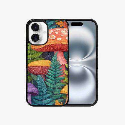 iPhone 16 Case — Mushrooms Botanicalmushrooms P, Custom Printed Phone Case