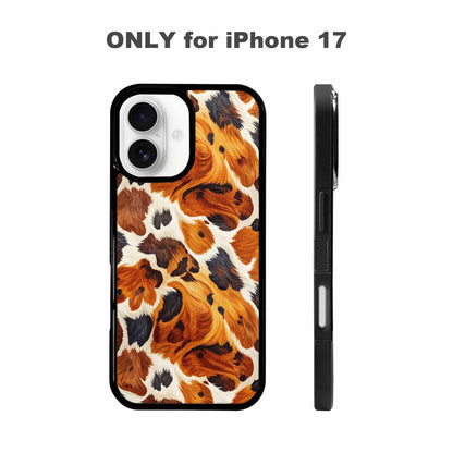 iPhone 17 Case — Small Cow Animal Print Animal Print, Customized Protective Case