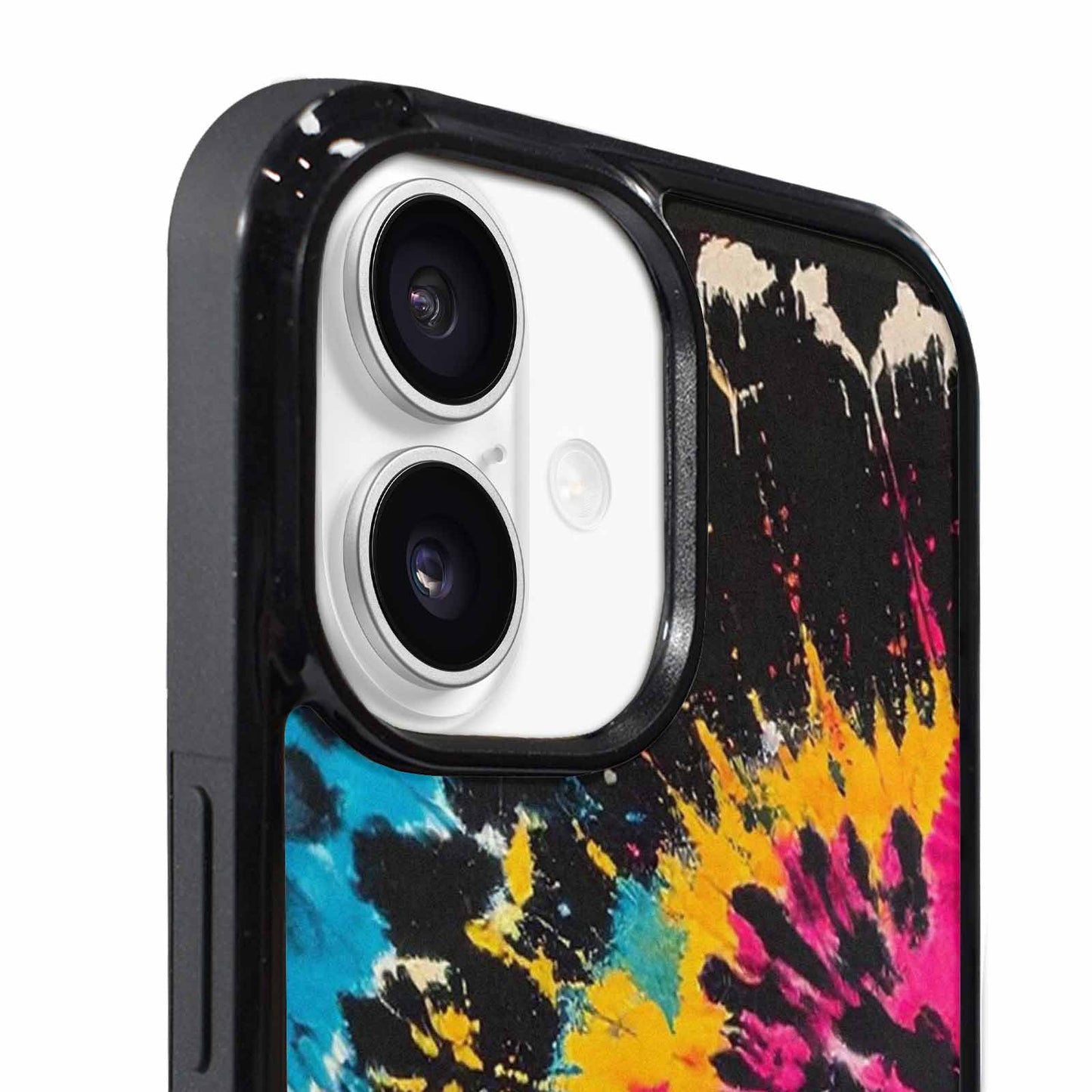 iPhone 17 Case — Black And White Style Tie Dye, Unique Phone Case Design