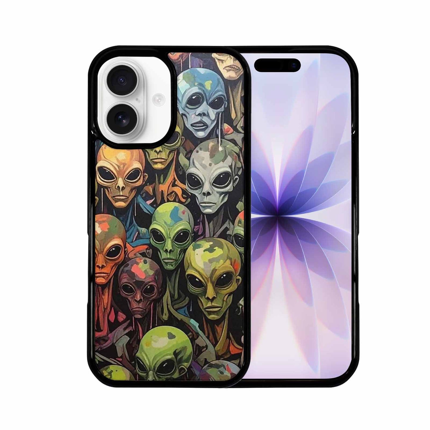 iPhone 17 Case — Aliens Camo Aliens Alien Scifi, Custom Print Case Cover