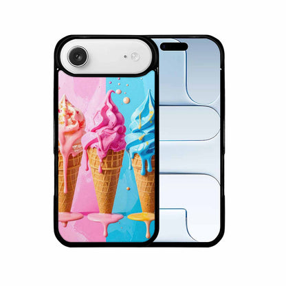 iPhone 17 Air Case — Collage Of Overlapping Waffle Cones Original, Original Design Phone Case