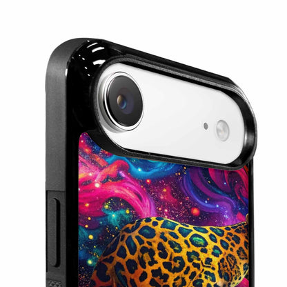 iPhone 17 Air Case — Leopard Print Galaxy Seamless Pattern Animal, Custom Made Phone Cover
