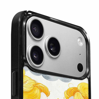 iPhone 17 Pro Max Case — Gemini Twins Zodiac Pattern, Original Art, Original Design Phone Case