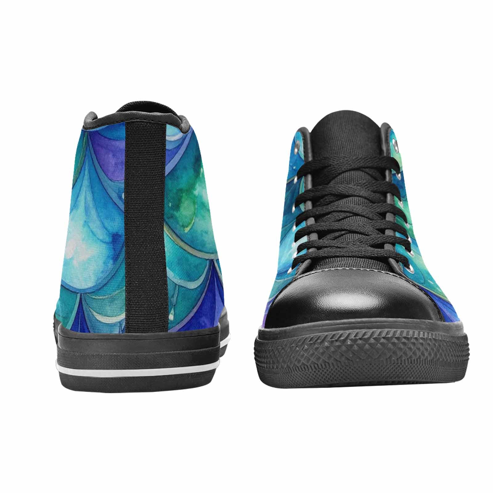 MEN'S Mermaid Scale High Top Canvas Y2K Shoes