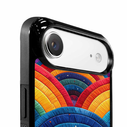 iPhone 17 Air Case — Vivid Camo Rainbow Pride Camo, Original Design Phone Case