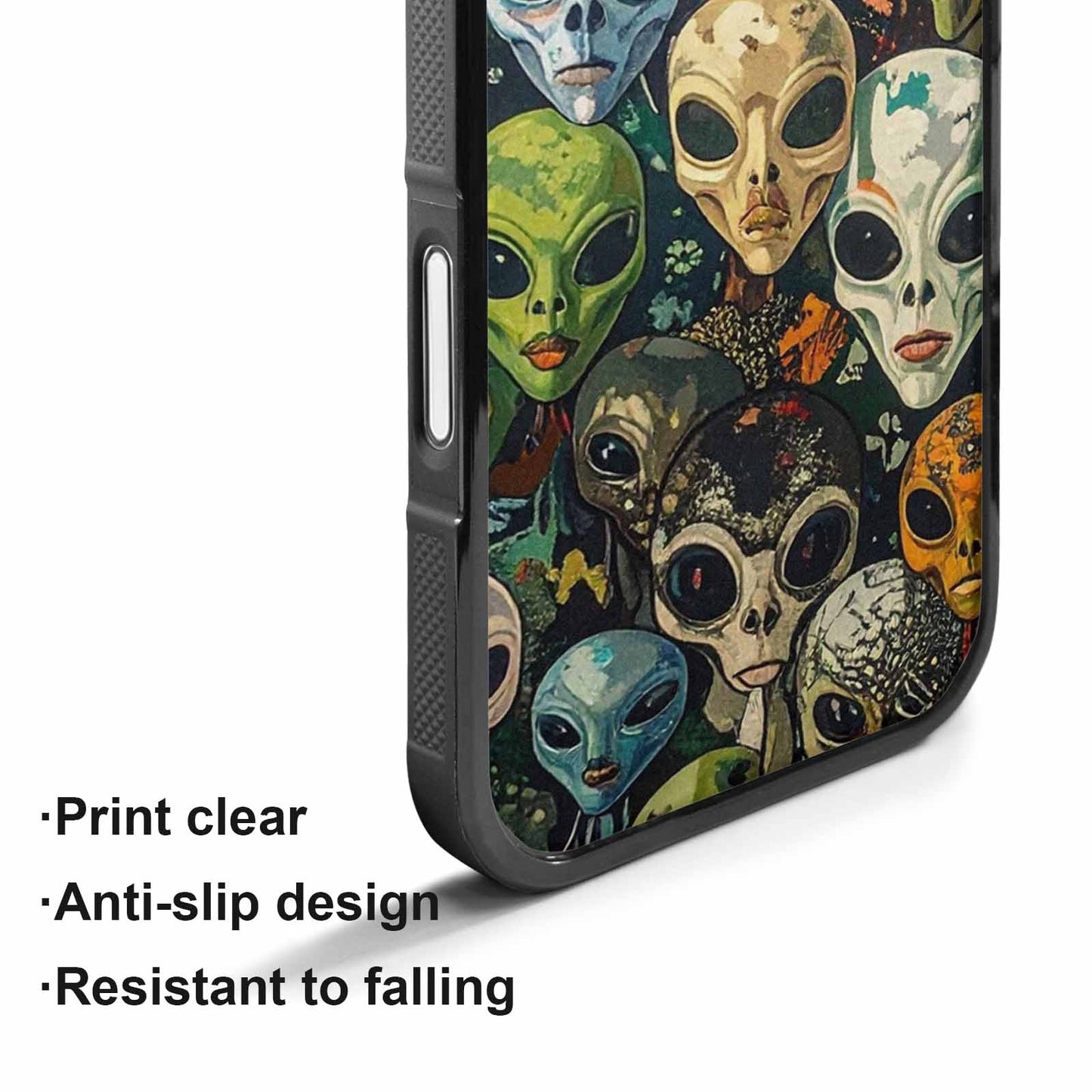iPhone 17 Case — Aliens Camo Aliens Alien Scifi, Unique Phone Case Design