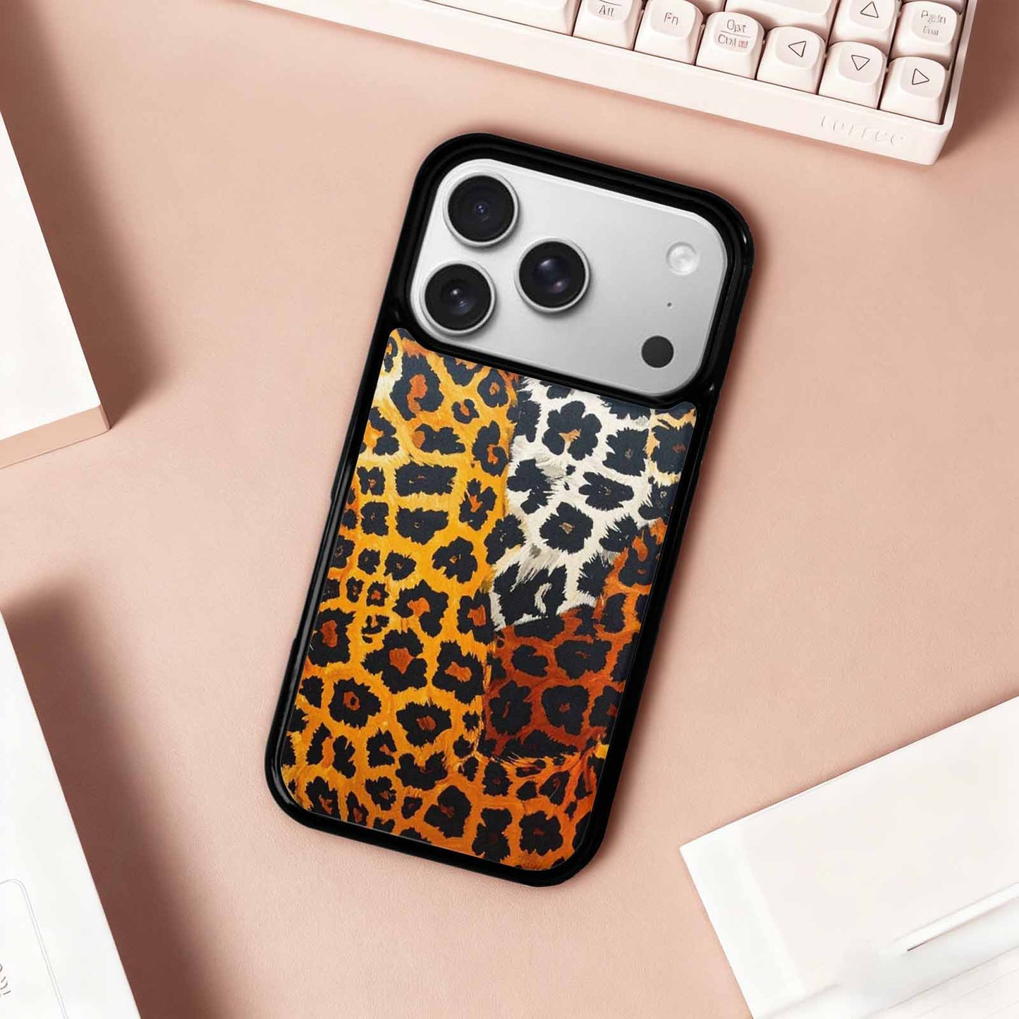 iPhone 17 Pro Case — Small Animal Print Pattern Randomly Animal, Custom Printed Phone Case
