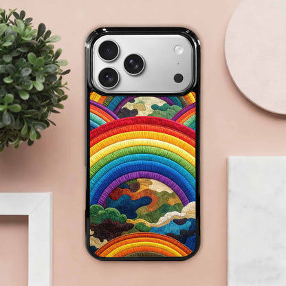 iPhone 17 Pro Max Case — Vivid Camo Rainbow Camo, Custom Made Phone Cover
