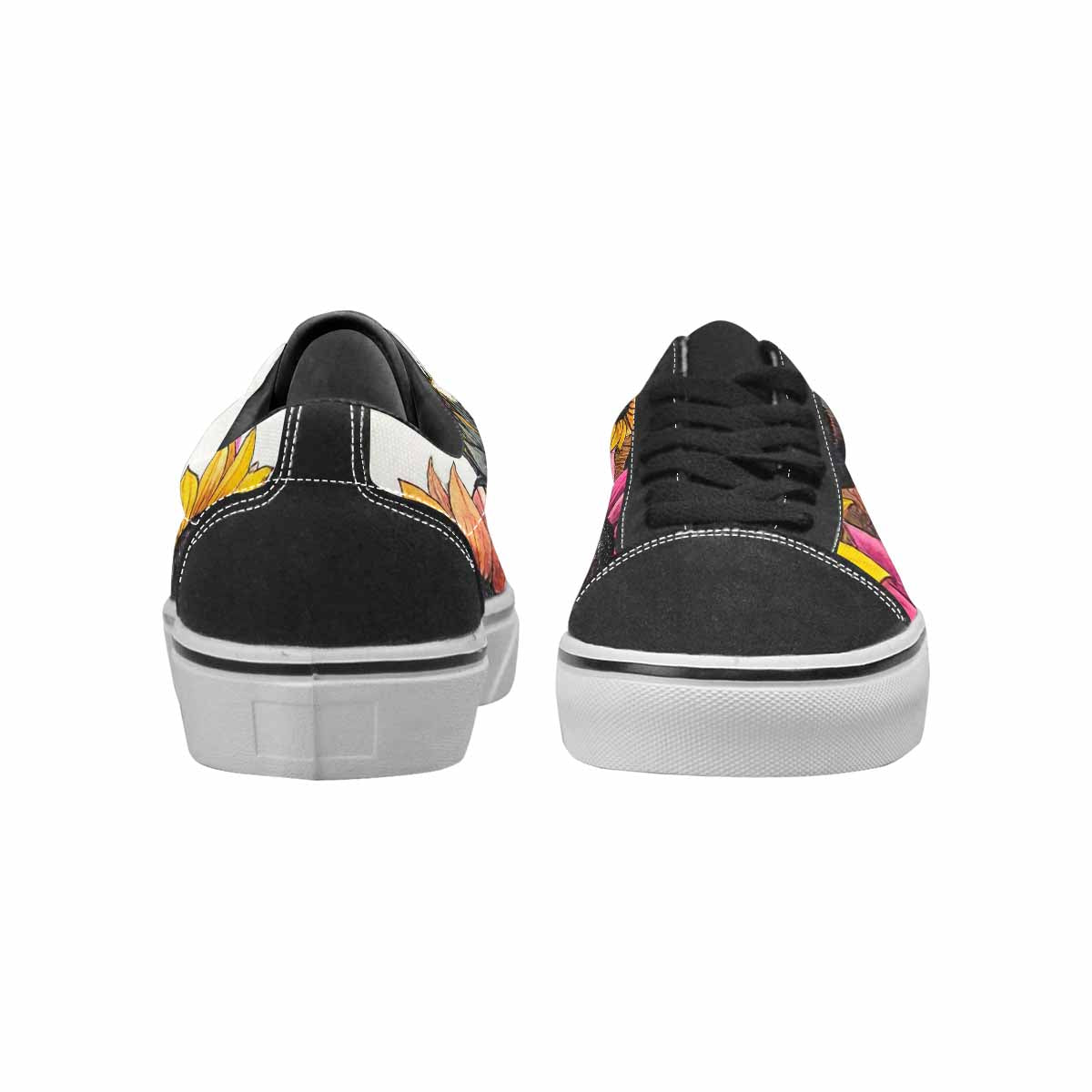 WOMEN'S Sunflower Burst Lace-Up Canvas Aesthetic Shoes