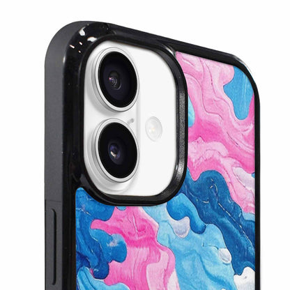 iPhone 17 Case — Vivid Camo Transgender Camo, Custom Printed Phone Case