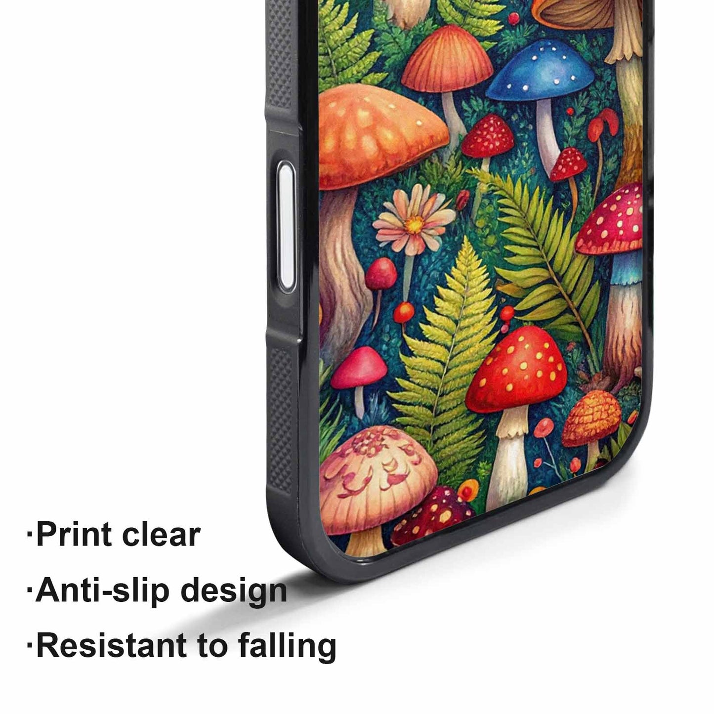 iPhone 17 Air Case — Mushrooms Botanicalmushrooms P Floral, Custom Phone Case