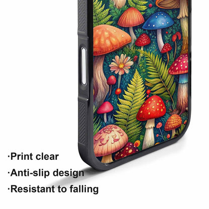 iPhone 17 Air Case — Mushrooms Botanicalmushrooms P Floral, Custom Phone Case