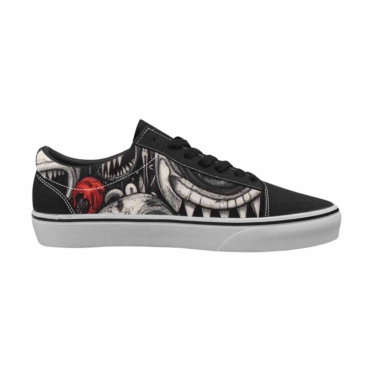 WOMEN'S Multi Lace-Up Canvas Neon Fantasy Custom Shoes