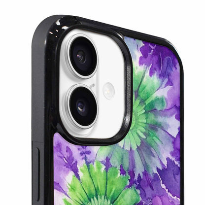 iPhone 17 Case — Tie Dye Purple Green Tie Dye, Customized Protective Case