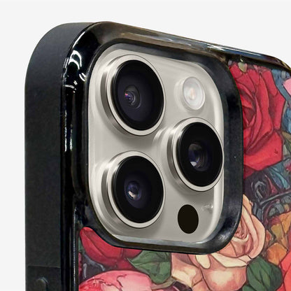iPhone 16 Pro Max Case — Skulls And Roses Skulls And Roses, Unique Phone Case Design