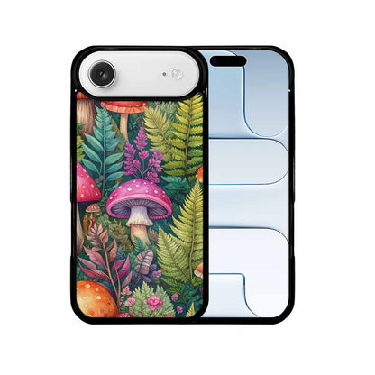 iPhone 17 Air Case — Mushrooms Botanicalmushrooms P Vyk Floral, Custom Designed Case Cover