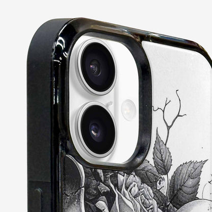 iPhone 16 Plus Case — Skull Gothic Art Dark Original, Custom Art Phone Cover