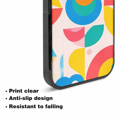 iPhone 15 Plus Case — 1960s Mod Cartoon Art Pattern, Custom Art Phone Cover