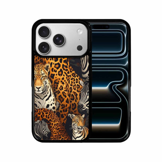 iPhone 17 Pro Case — Small Animal Print Pattern Randomly Animal, Custom Phone Case