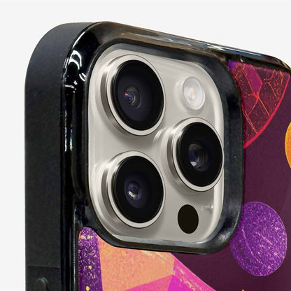 iPhone 16 Pro Case — 1970s Disco Art Pattern, Custom Print Case Cover