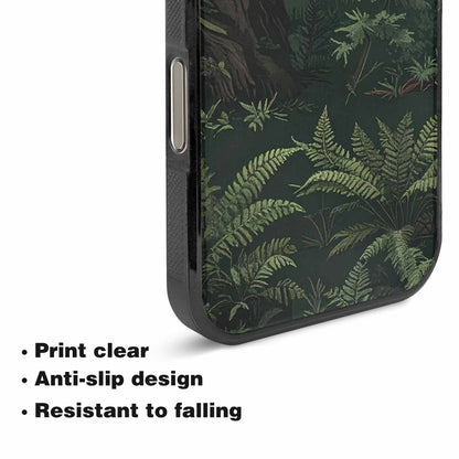 iPhone 16 Pro Case — Seamless Pattern Ancient Redwood Forest Giant, Original Design Phone Case