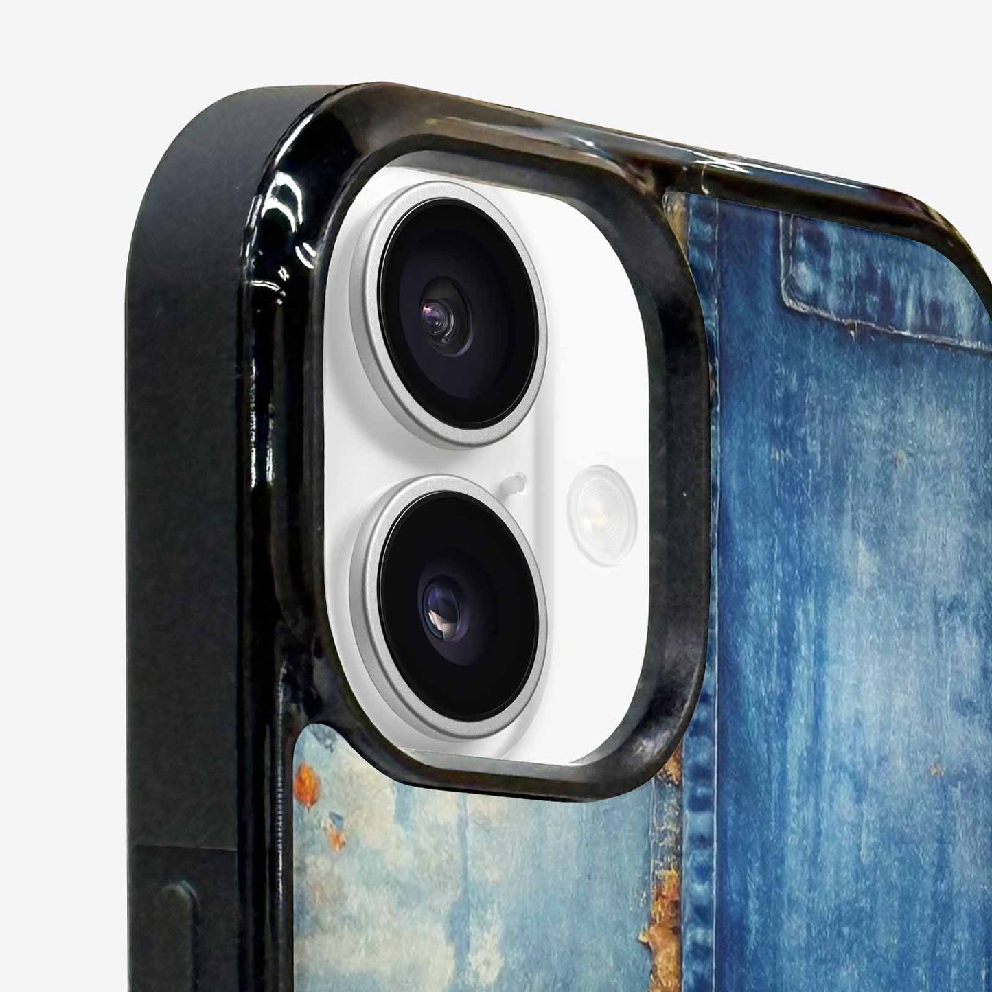 iPhone 16 Plus Case — Curve The Ripping Demin Tectures For, Custom Art Phone Cover