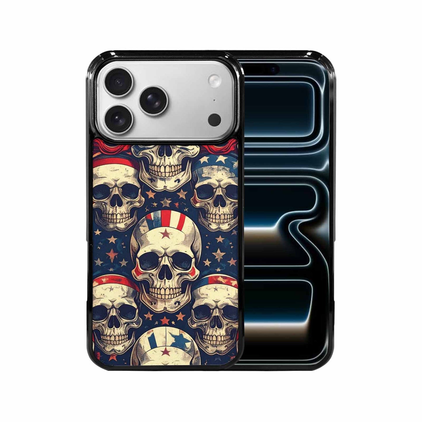 iPhone 17 Pro Max Case — Skull Dark Art Gothic Print Gothic, Original Design Phone Case