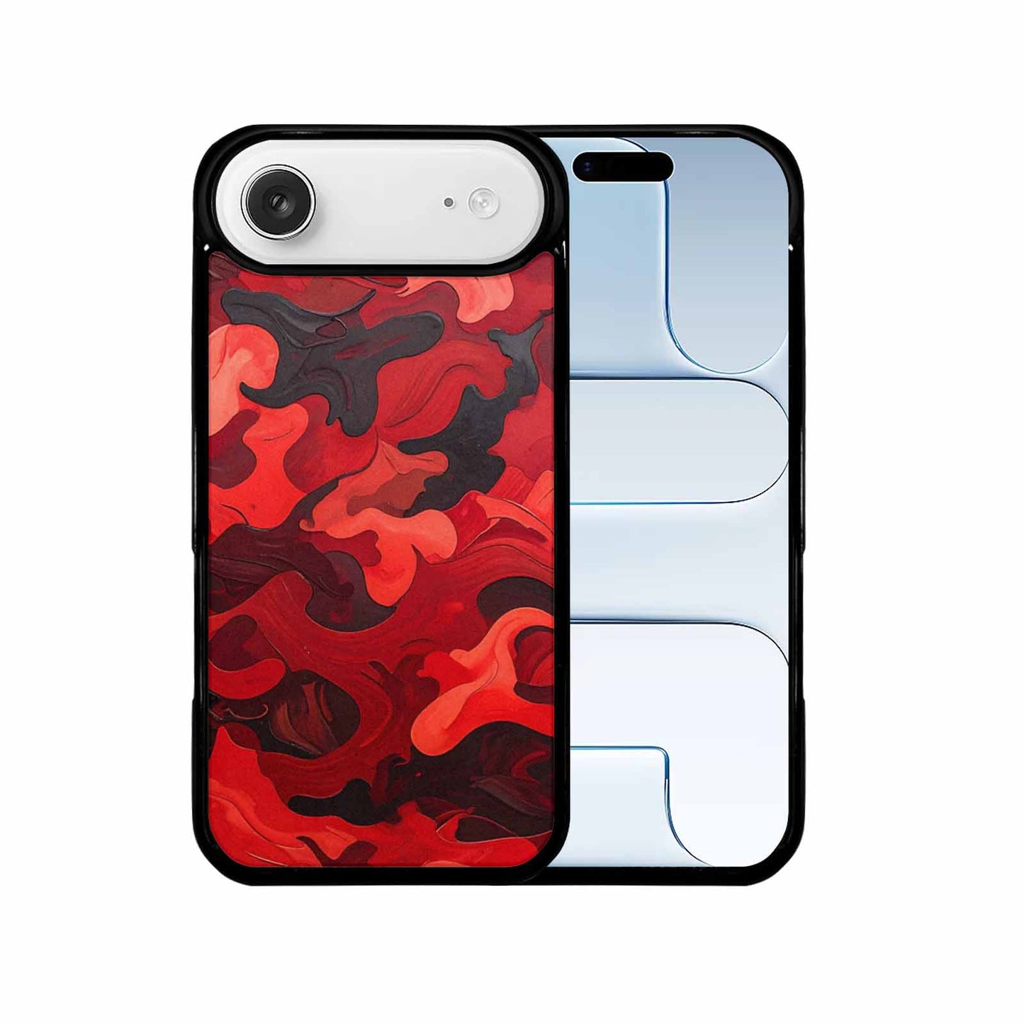iPhone 17 Air Case — Small Military Camouflage Blotch Pattern Camo, Unique Phone Case Design