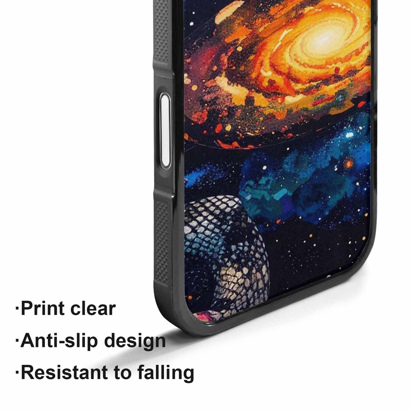 iPhone 17 Case — Snake Print Galaxy Seamless Animal Print, Custom Made Phone Cover