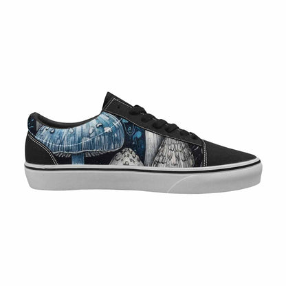 WOMEN'S Mushrooms (general) Lace-Up Canvas Dreamlike Custom Shoes