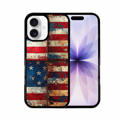 iPhone 17 Case — Small American Flag Stars Galaxy Space, Custom Made Phone Cover