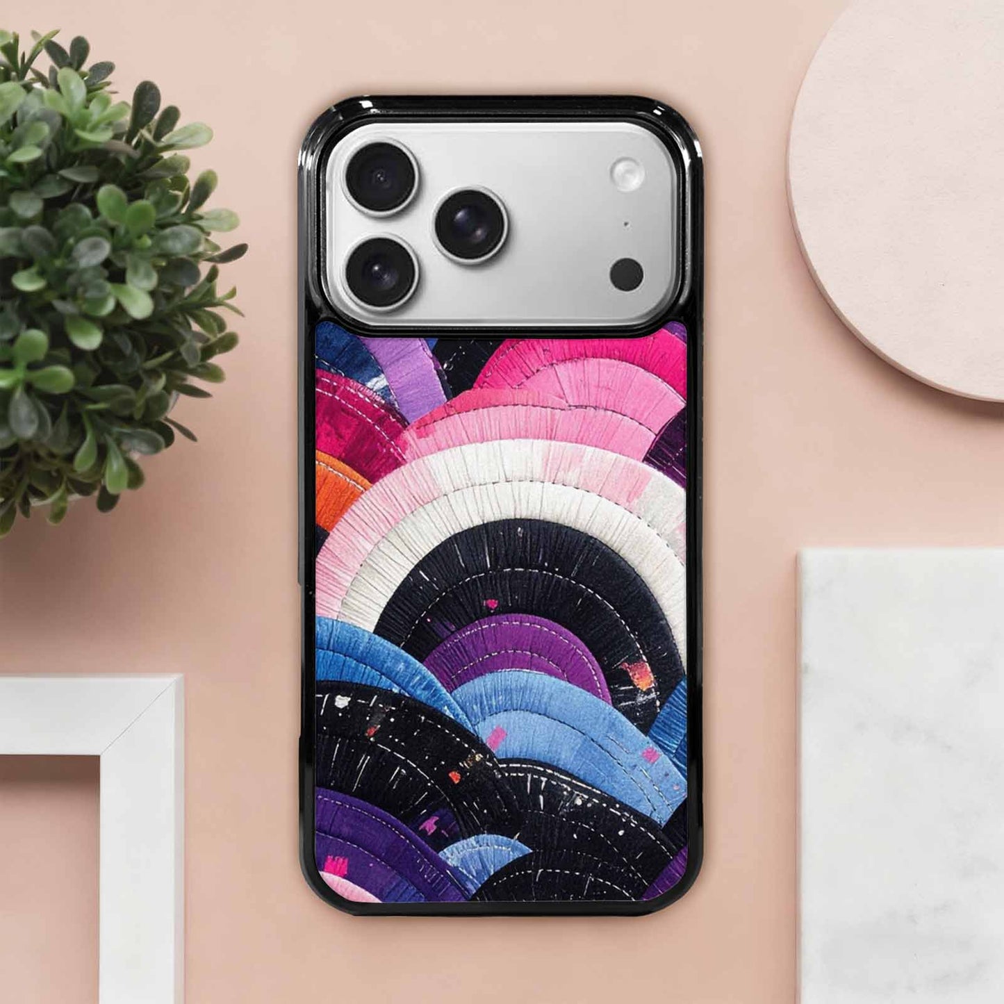 iPhone 17 Pro Max Case — Vivid Camo Genderfluid Camo, Personalized Phone Case