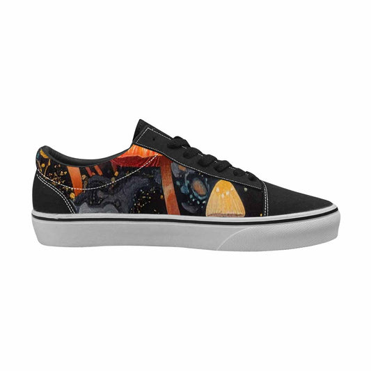 MEN'S Mushrooms Lace-Up Canvas Dark Academia Sneakers