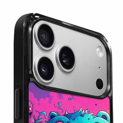 iPhone 17 Pro Case — Overlapping Endlessly No Empty Space Galaxy, Custom Made Phone Cover