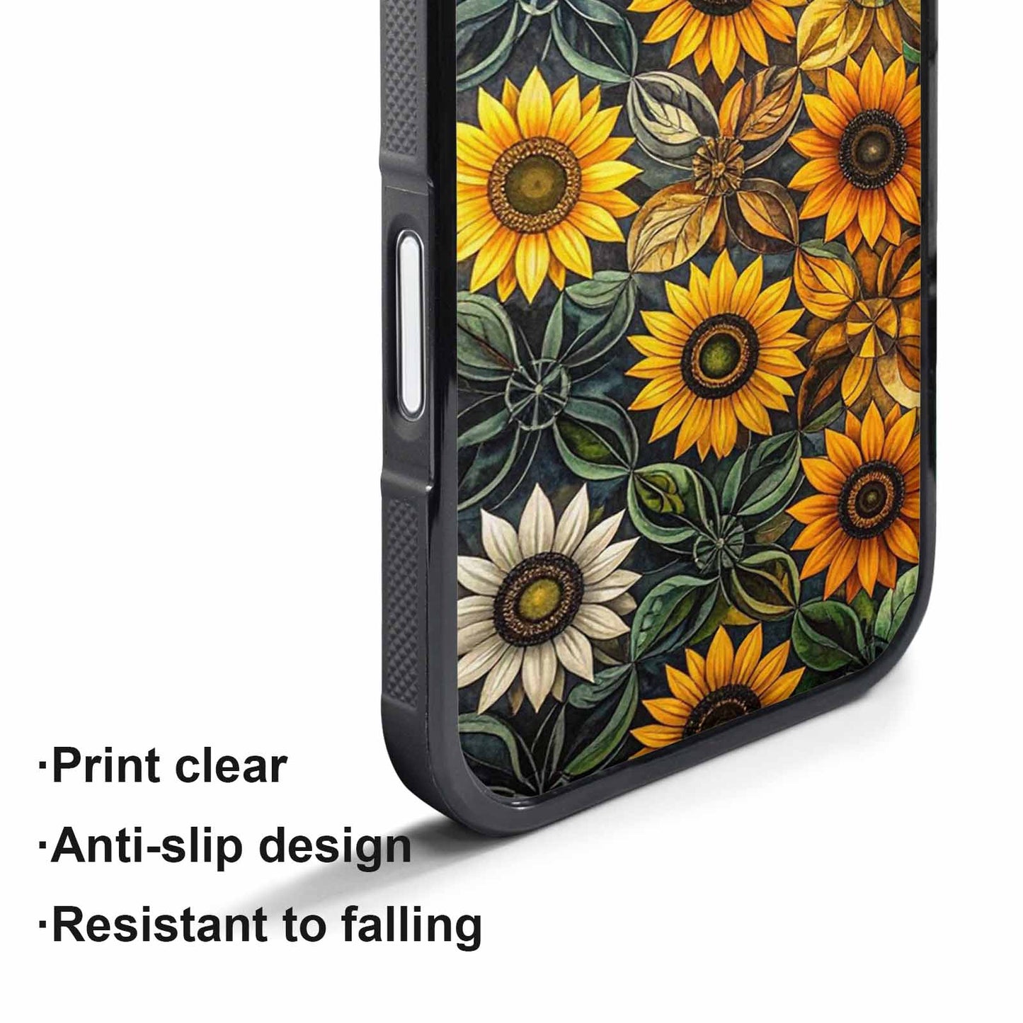 iPhone 17 Pro Case — Blend Melt Them Together Small Floral, Unique Phone Case Design