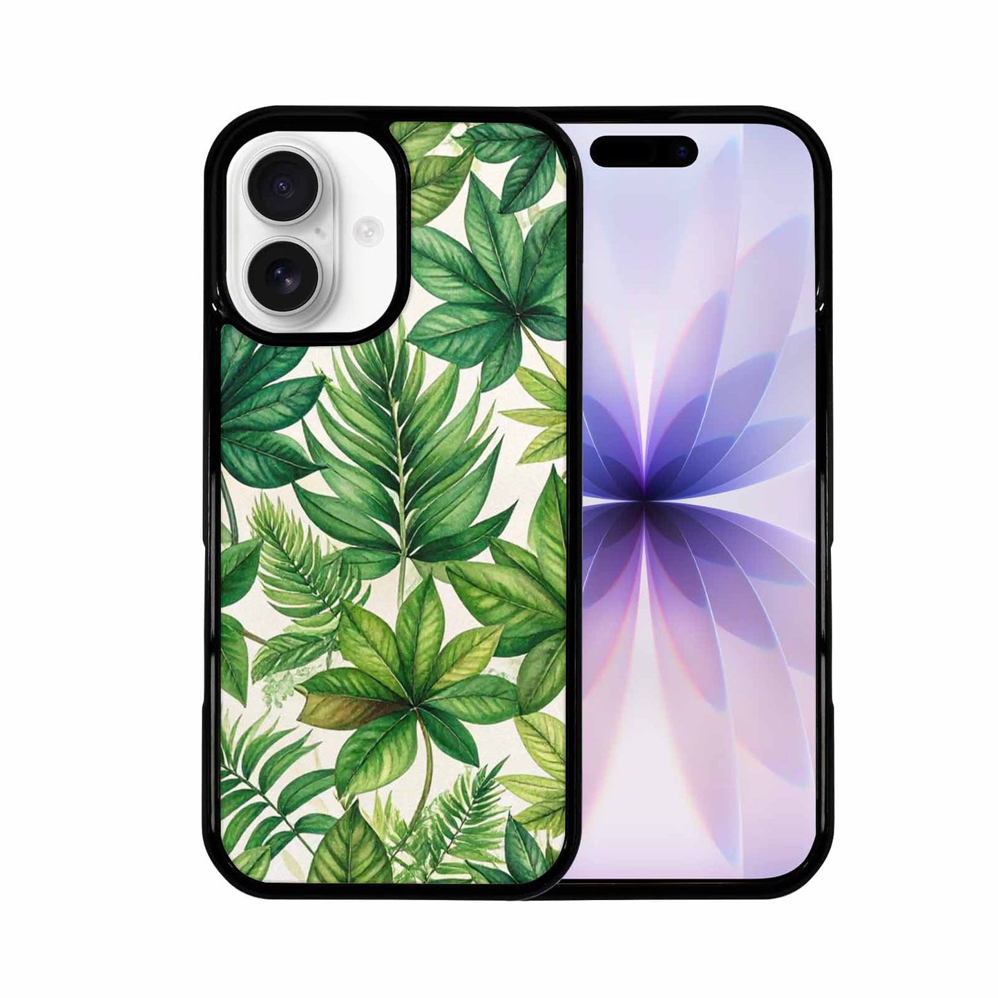 iPhone 17 Case — Small Seven Point Palmate Floral, Unique Phone Case Design