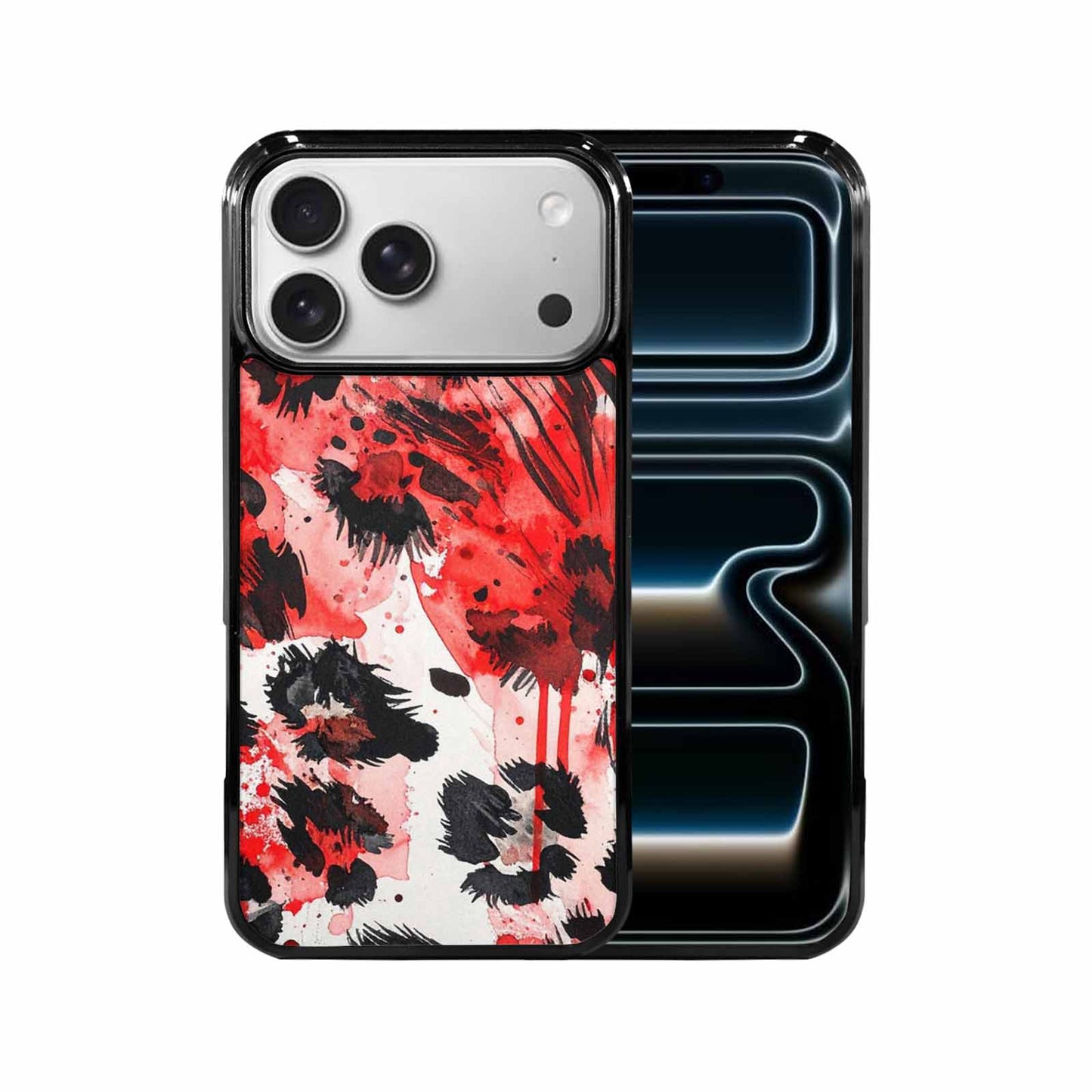 iPhone 17 Pro Max Case — Animal Print (black &amp; Animal Print, Original Design Phone Case