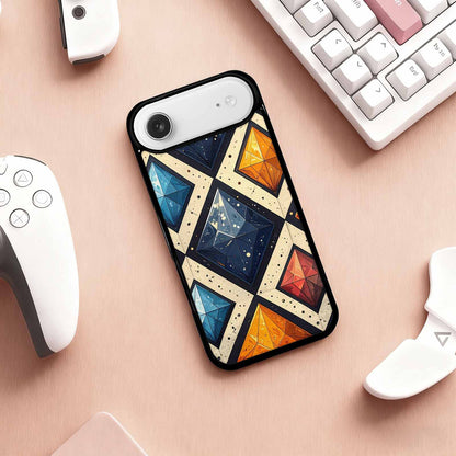 iPhone 17 Air Case — Vintage Summer Diamond Retro Vintage, Customized Protective Case